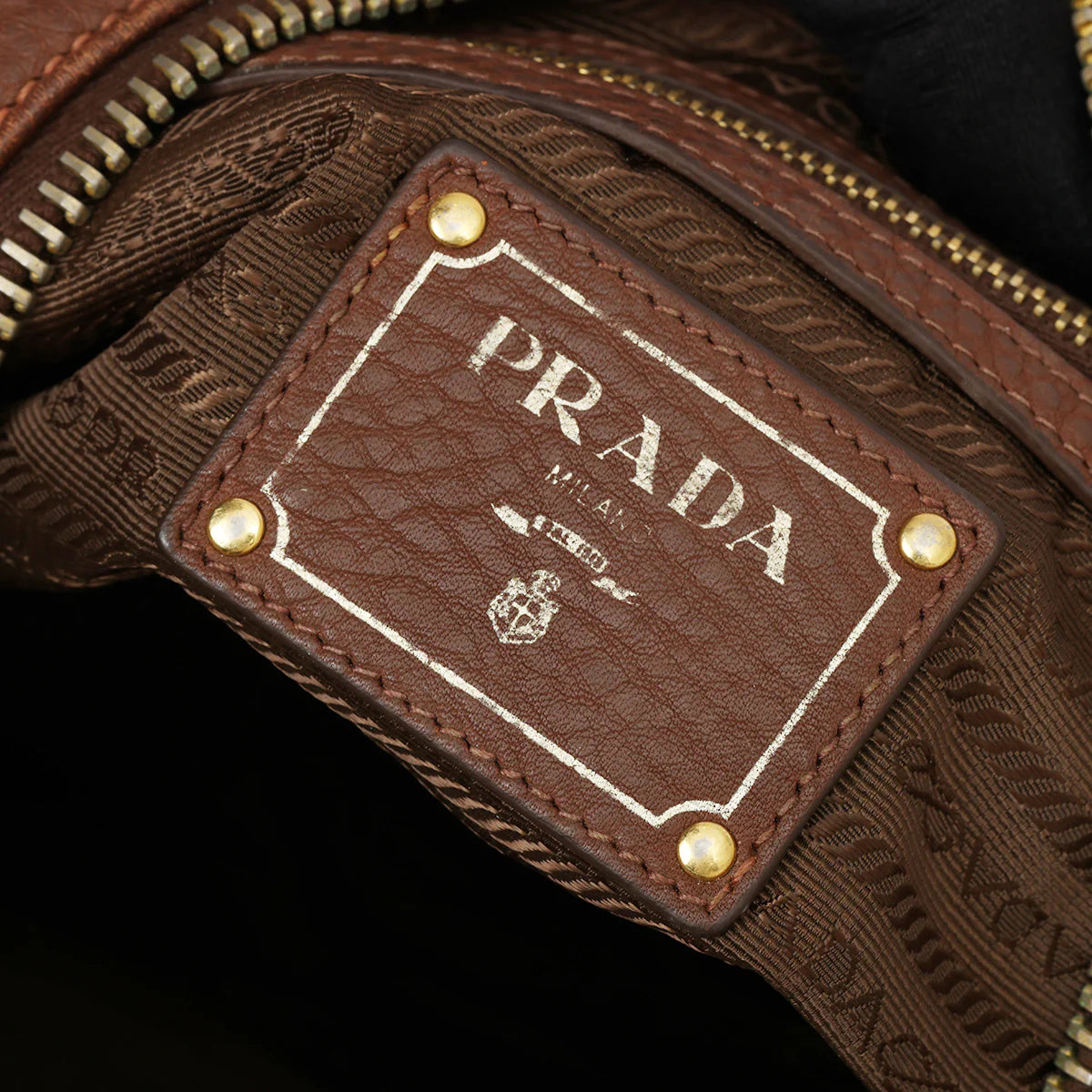 Prada Vitello Daino Hobo