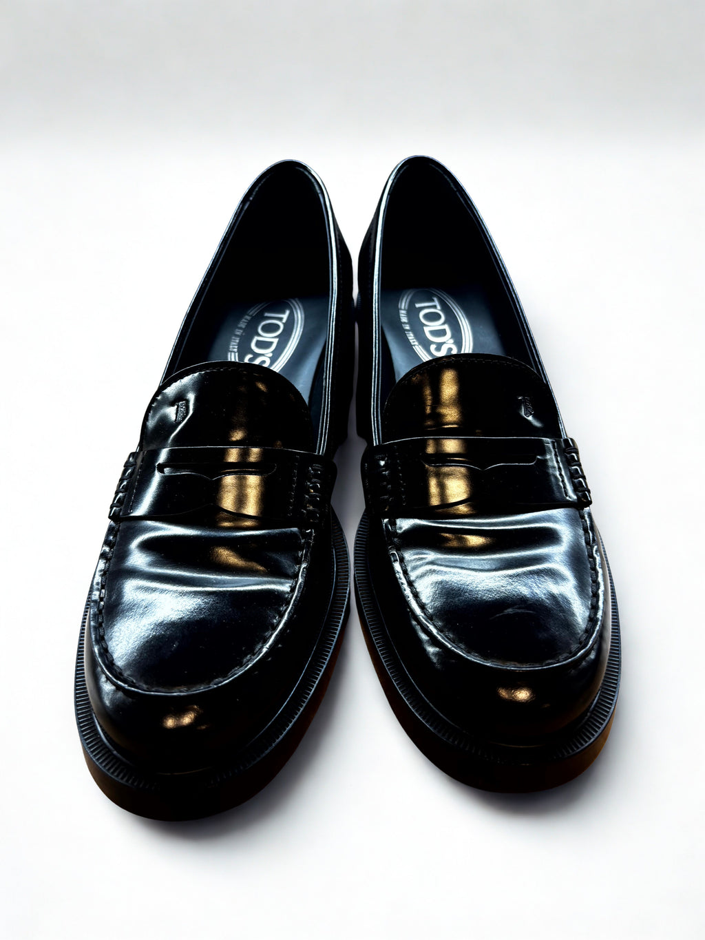 Tod’s Leather Penny Loafers