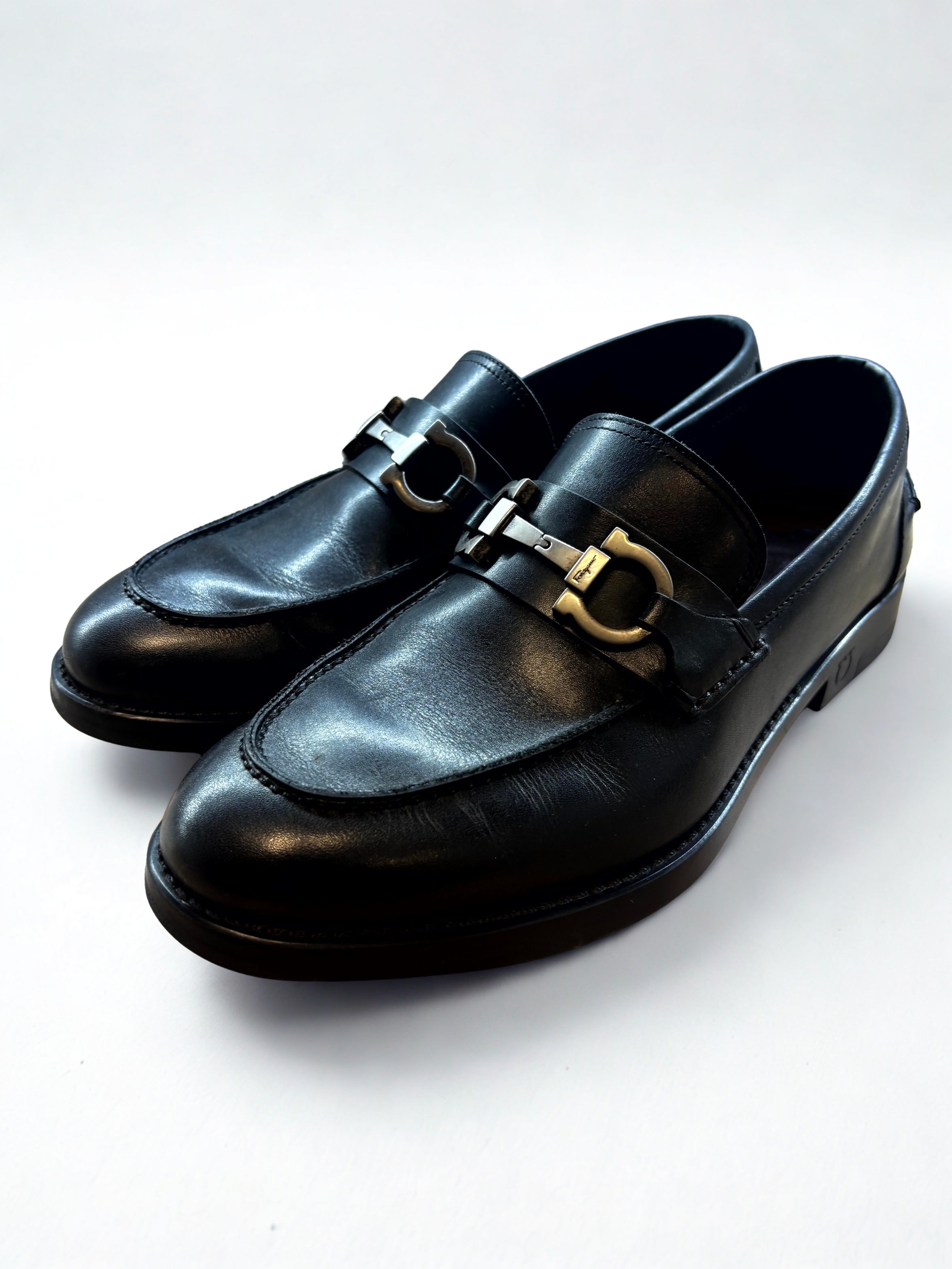 Ferragamo Gancini Loafers