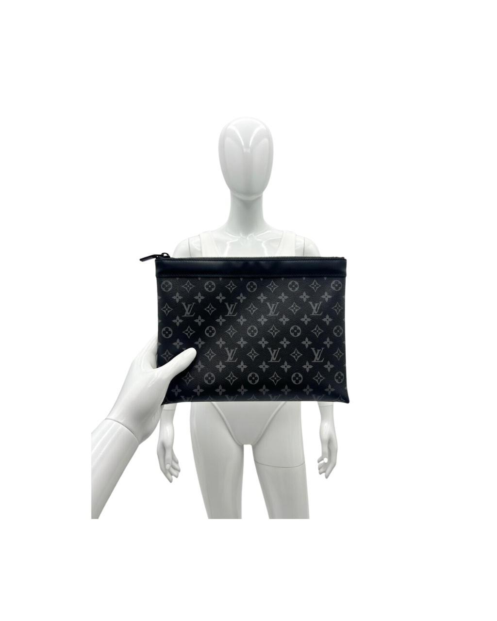 Louis Vuiton  Monogram Eclipse Discovery Pochette GM