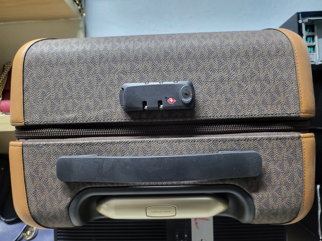Michael Kors Signature Logo Spinner Carry-On