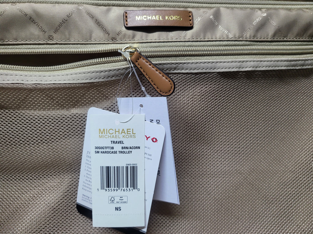Michael Kors Signature Logo Spinner Carry-On