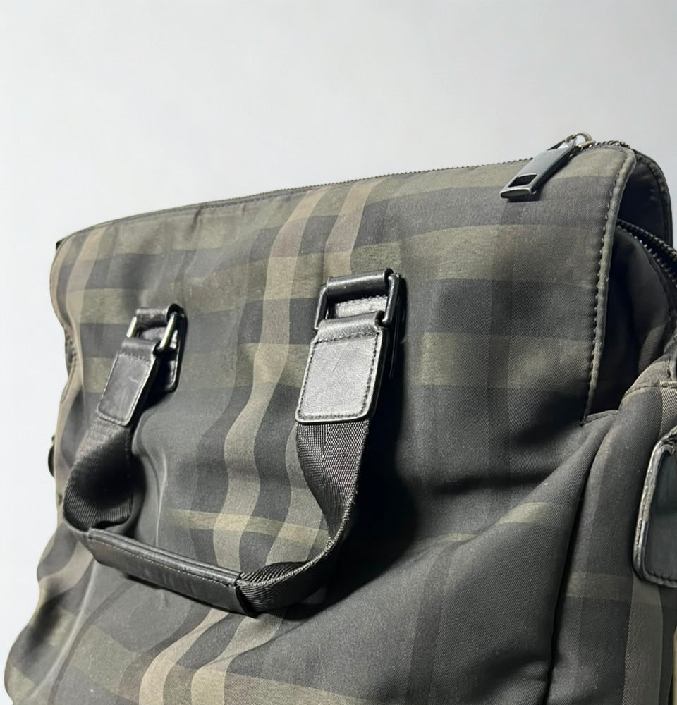 Burberry Check Briefcase