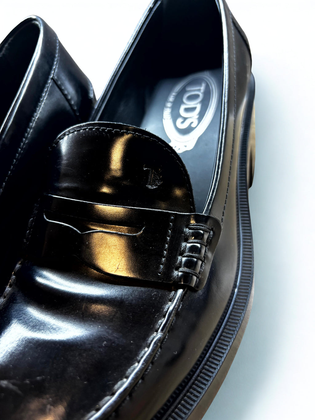 Tod’s Leather Penny Loafers
