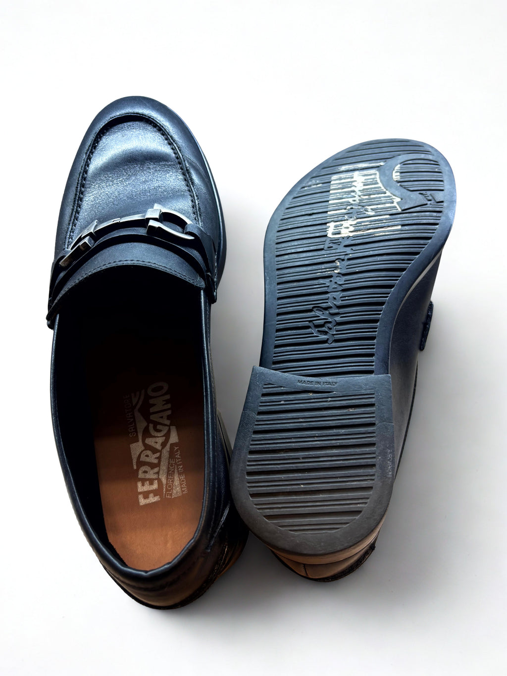 Ferragamo Gancini Loafers