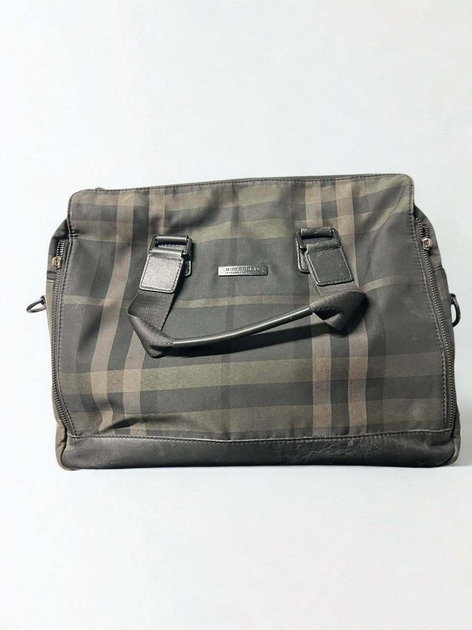 Burberry Check Briefcase