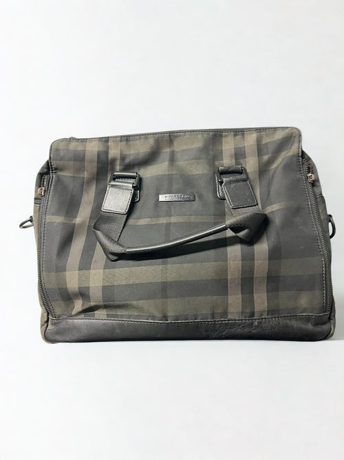 Burberry Check Briefcase