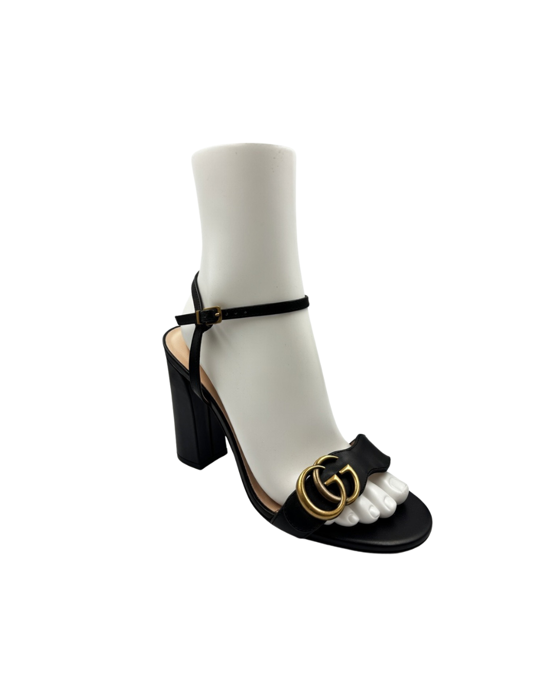 Gucci Model: Marmont GG Ankle Strap Heels EU37.5