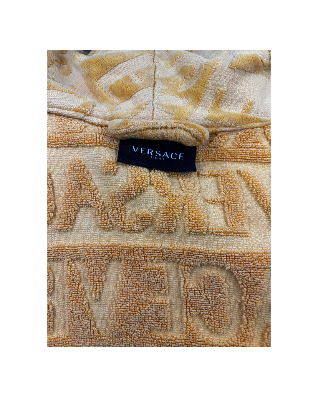 Versace Model Heart Baroque Bathrobe