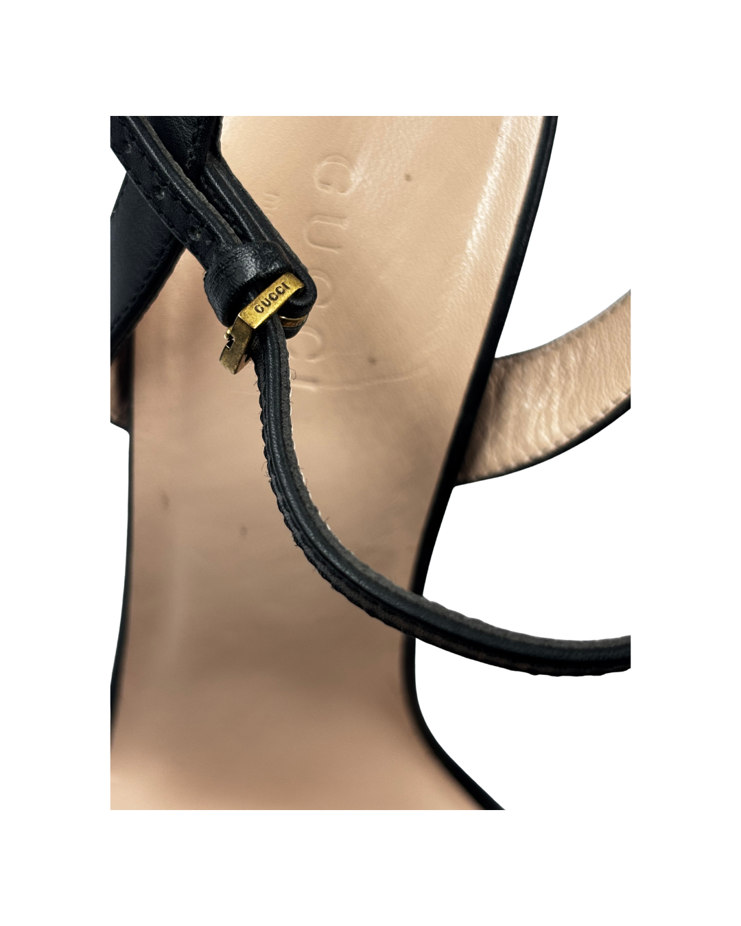 Gucci Model: Marmont GG Ankle Strap Heels EU37.5