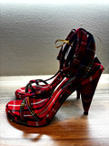 Burberry Red Hans Sandals