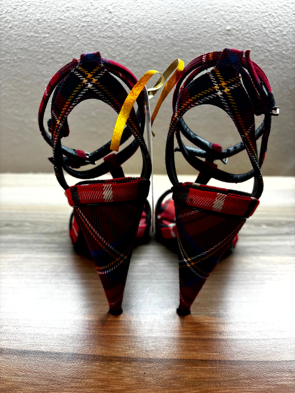 Burberry Red Hans Sandals