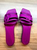 Jimmy Choo pink slides