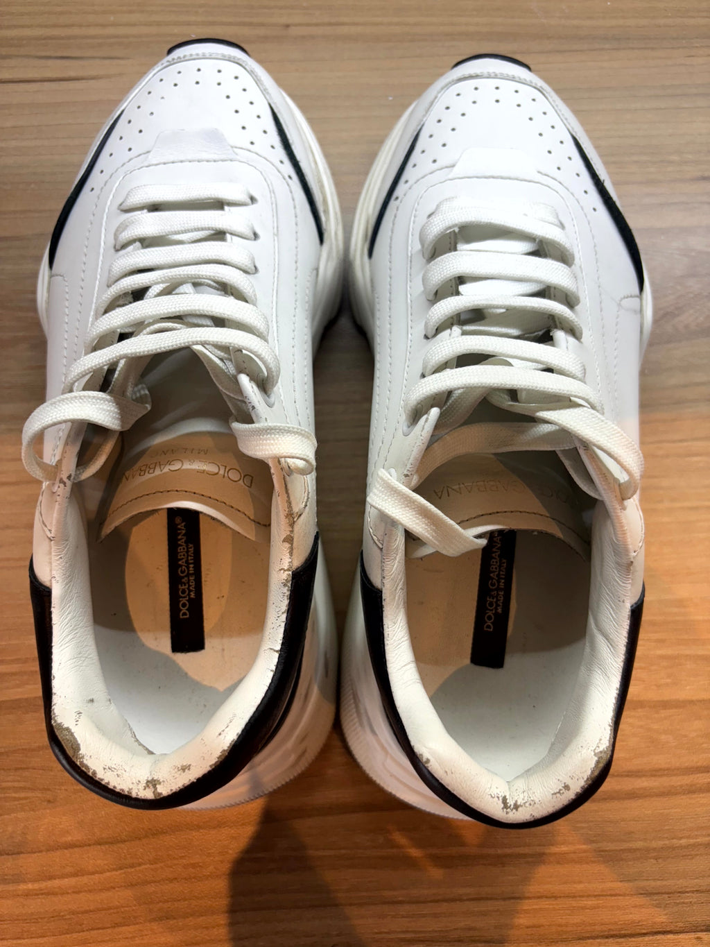 D&G Daymaster Calfskin Sneakers