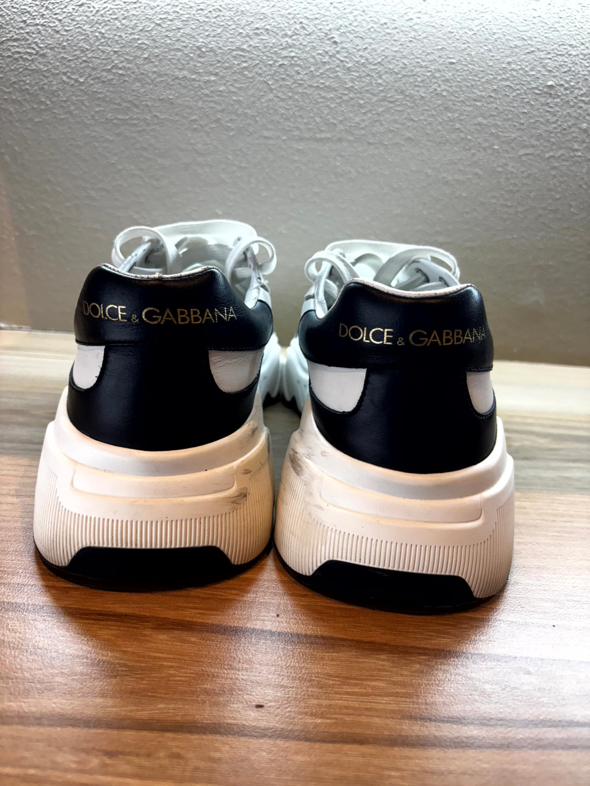 D&G Daymaster Calfskin Sneakers