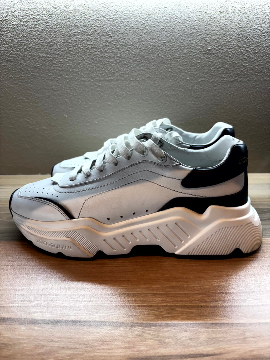 D&G Daymaster Calfskin Sneakers