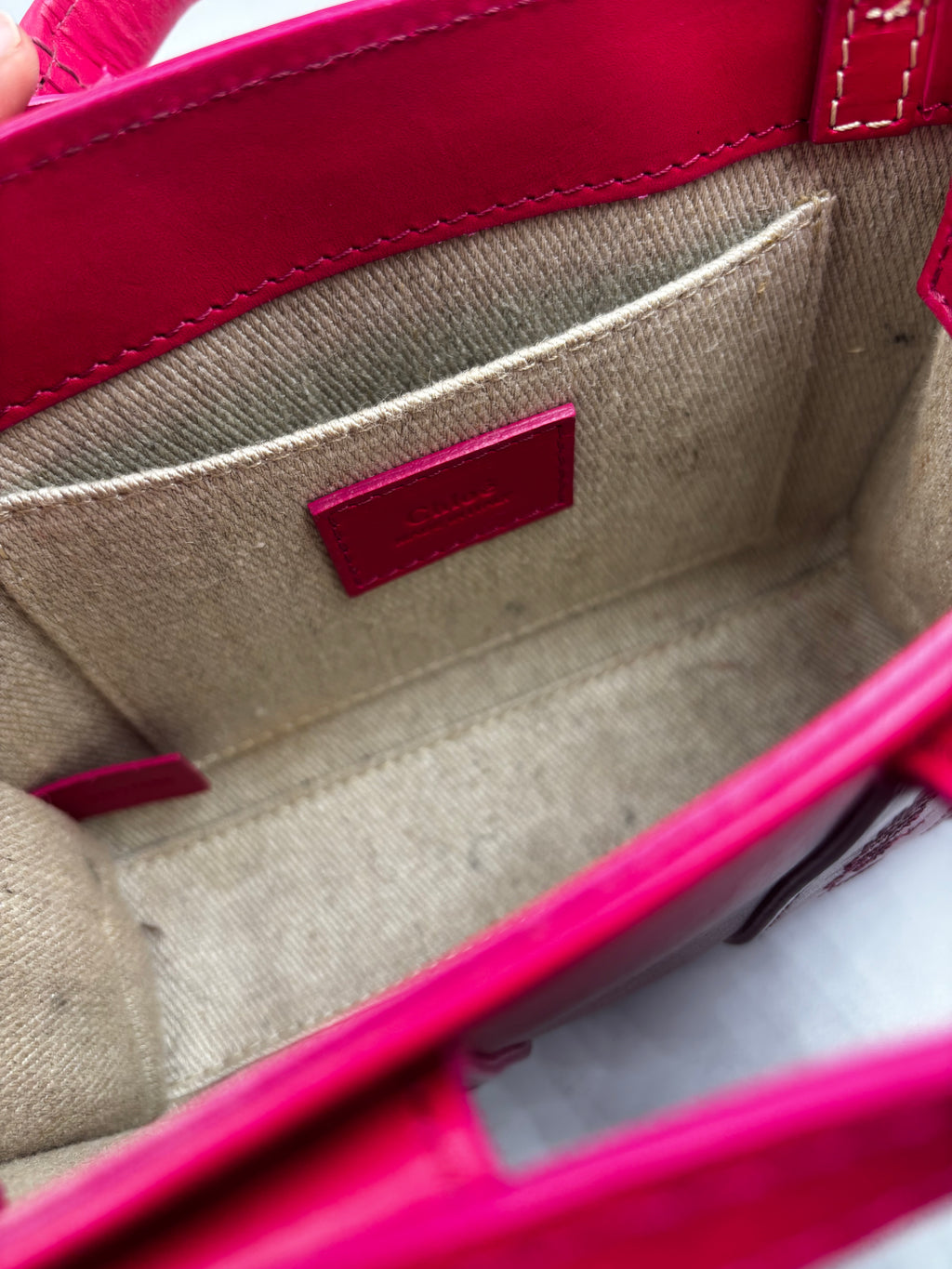 Chloé Mini Woody Tote
