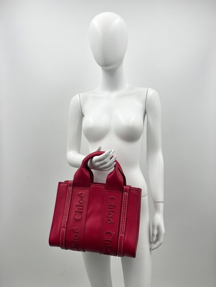 Chloé Mini Woody Tote