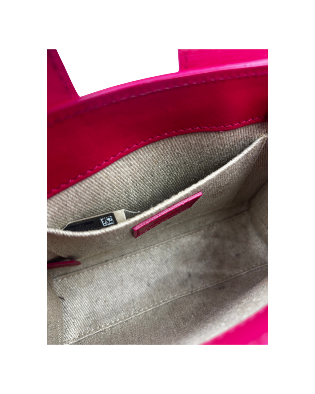 Chloe Mini Woody Convertible Leather Tote Bag / Fizzy Pink