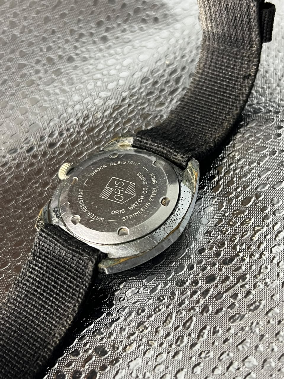 Oris Vintage Blue Dial Dress Watch