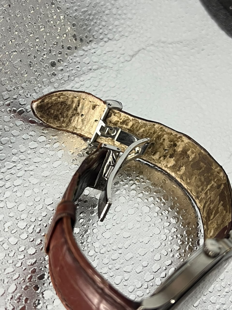 Tissot Brown Leather Dress Watch
