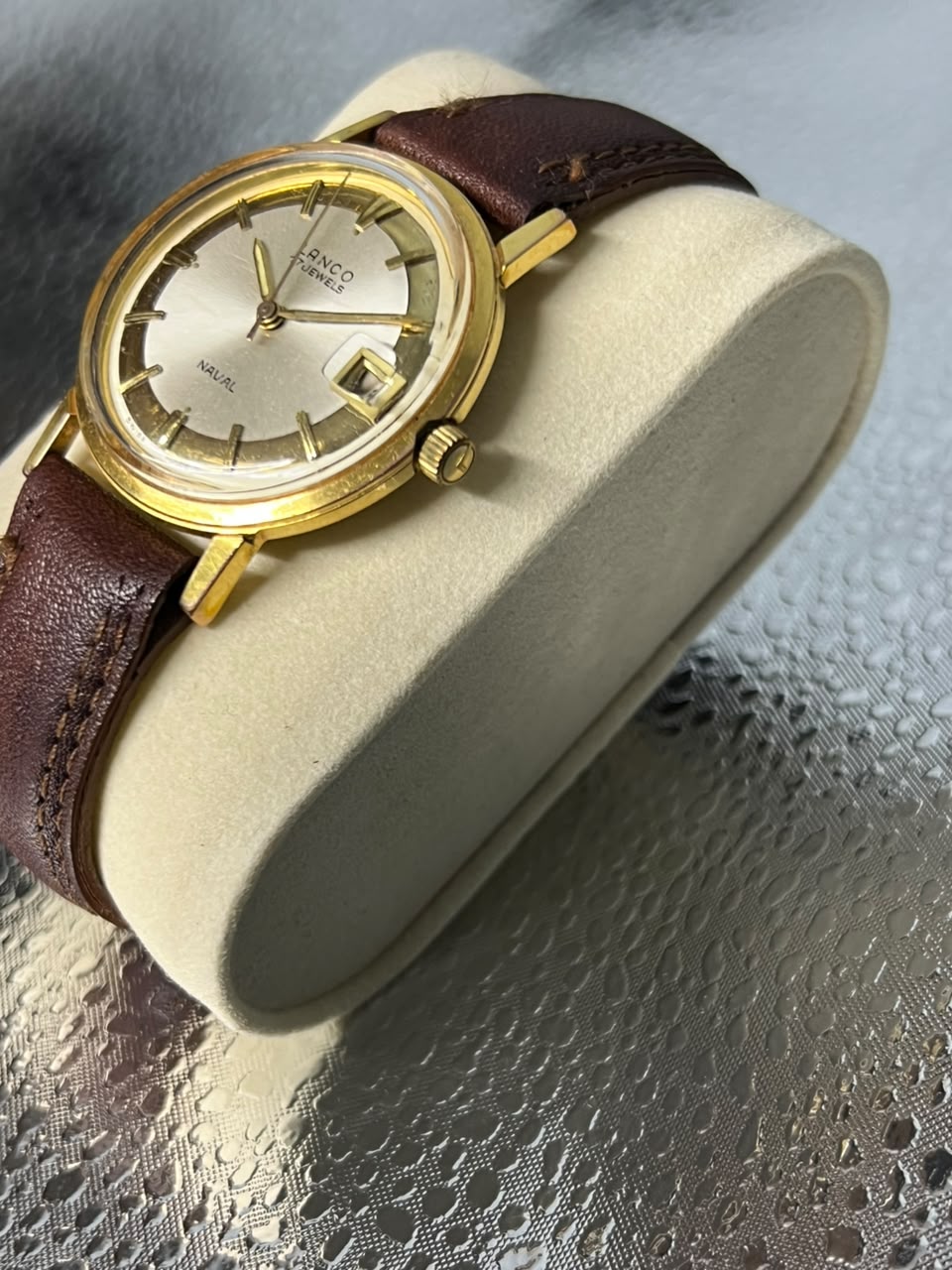 Lanco Naval 17 Jewels Vintage Dress Watch