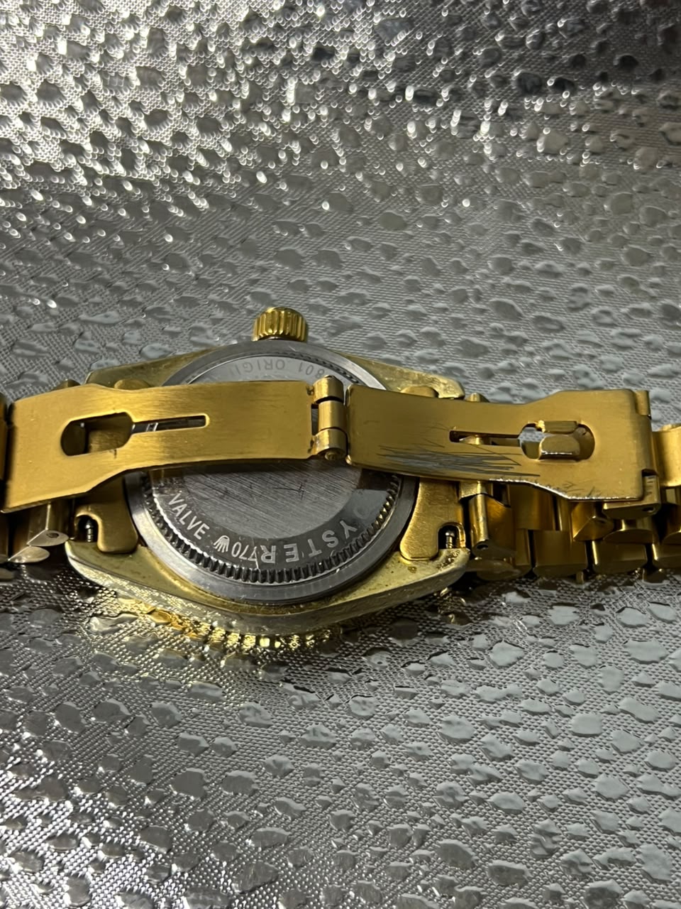 Rolex Datejust Gold Watch