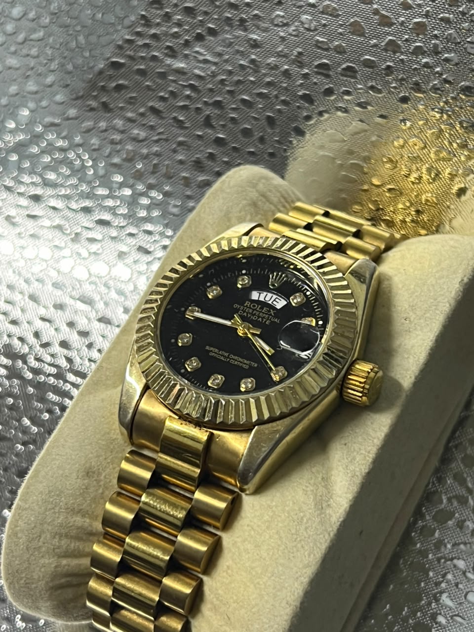 Rolex Datejust Gold Watch