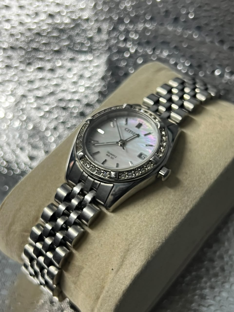 Citizen Ladies Silver Bracelet Watch