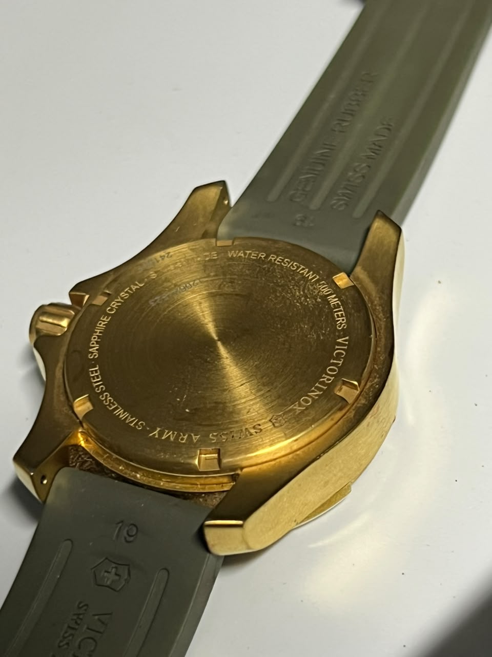 Victorinox Swiss Army Maverick Gold PVD Dive Watch