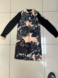 Malìparmi Abstract Floral Dress – Size 40
