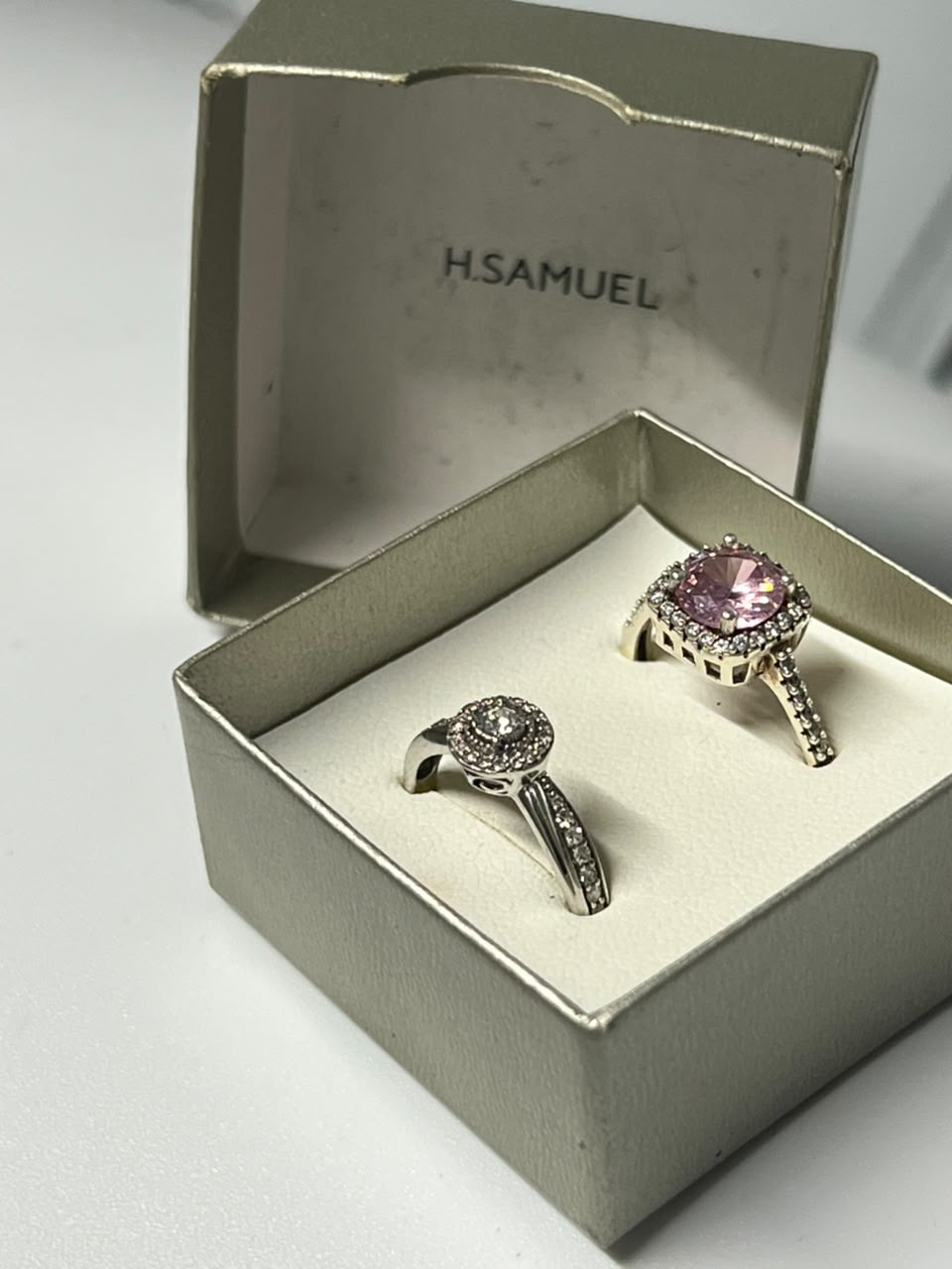 18ct White Gold Ring with White Diamond 1.29ct