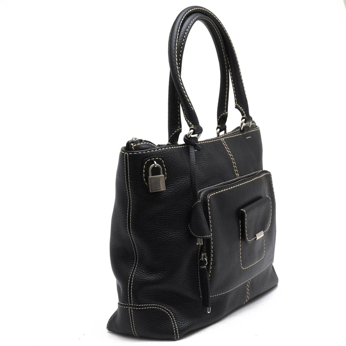 Tod’s KATE Shink Leather Tote Bag