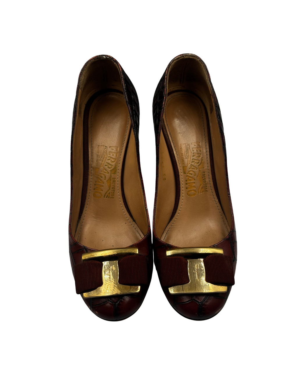 Salvatore Ferragamo Vara Pumps EU 38