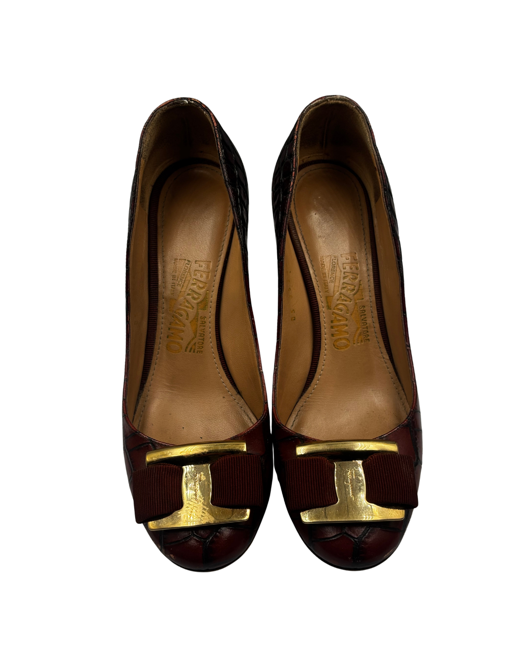 Salvatore Ferragamo Vara Pumps EU 38