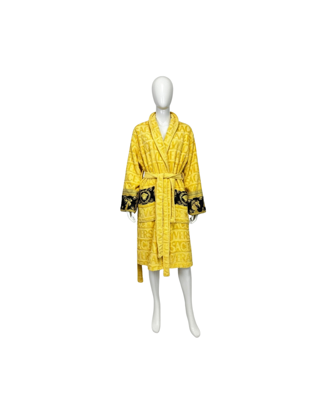 Versace Model Heart Baroque Bathrobe