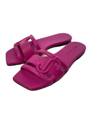 Jimmy Choo pink slides - Image 3