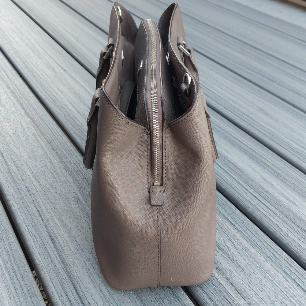 Michael Kors Savannah Saffiano Leather Satchel - Image 5
