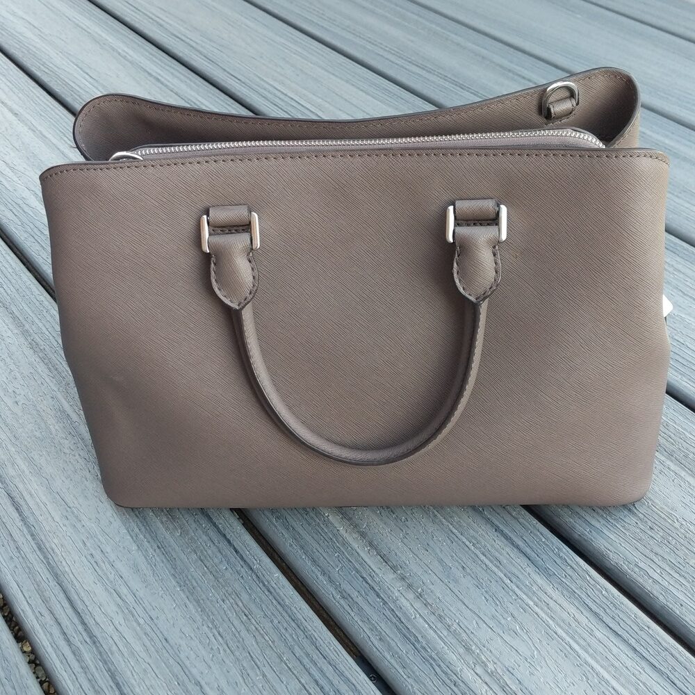 Michael Kors Savannah Saffiano Leather Satchel - Image 4